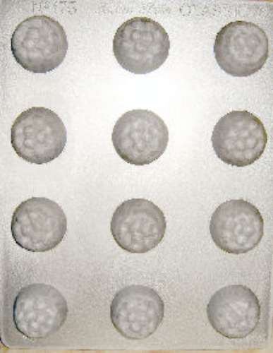 Deep Clusters Chocolate Mould - Click Image to Close